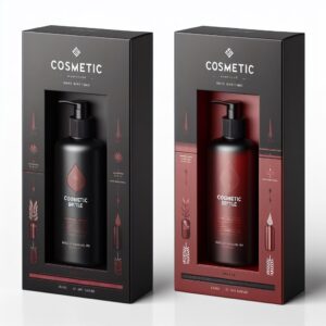 Cosmetic Bottle Packaging Boxes