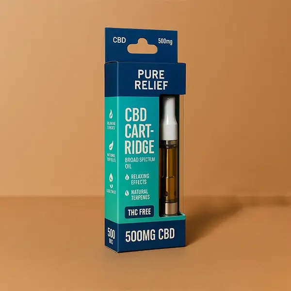 Custom CBD Vape Oil Cartridge Boxes