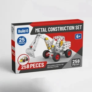 Custom Model Building Toys Packaging