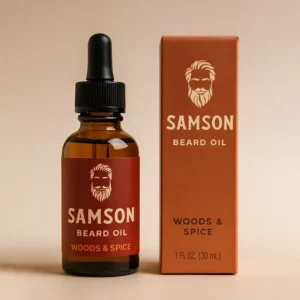 Custom Beard Oil Boxes