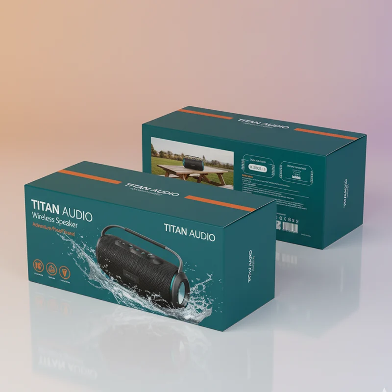 Custom Wireless Speaker Packaging Boxes