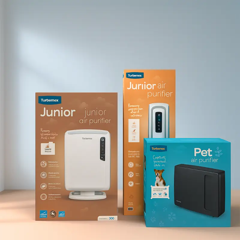 Custom Air Purifier Packaging Boxes