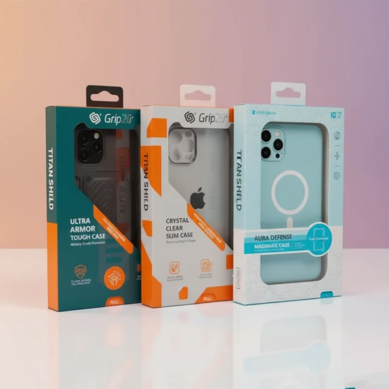 Custom Mobile Protector Packaging Boxes