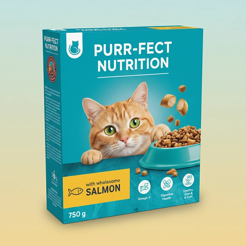 Custom Cat Food Boxes