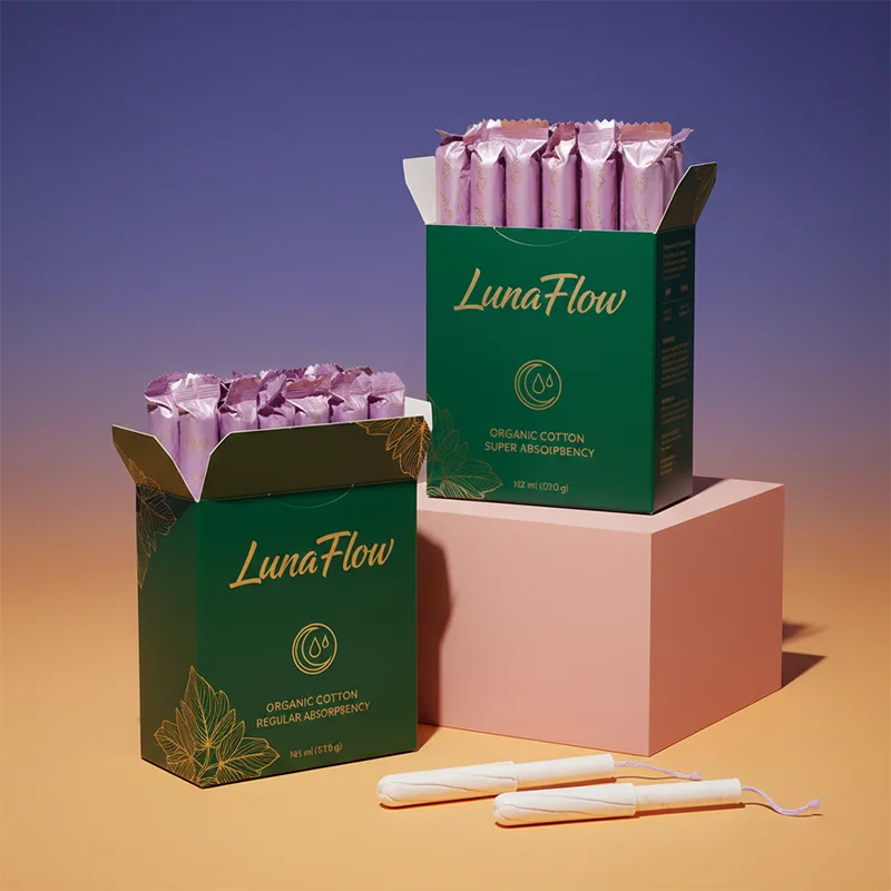 Custom Tampon Boxes