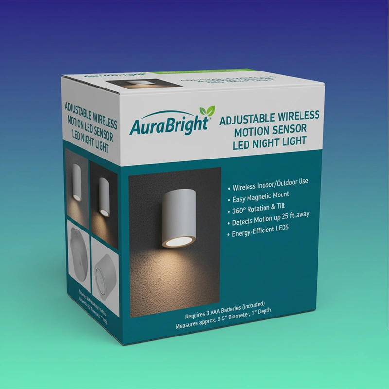 Custom Porch Light Packaging Boxes