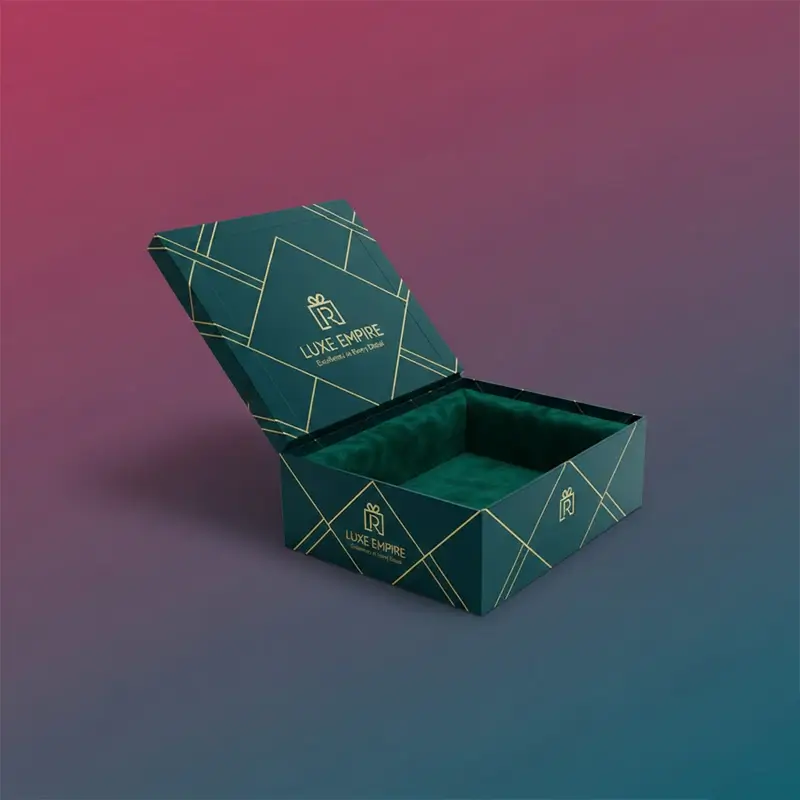 Custom Black Packaging Boxes