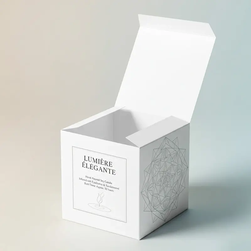Custom White Packaging Boxes
