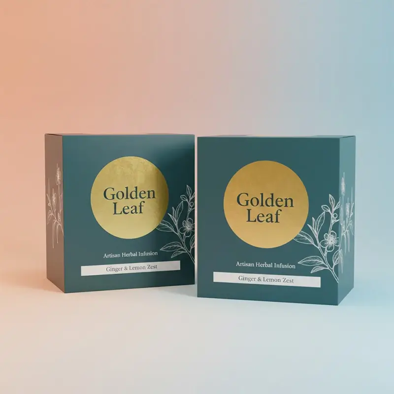 Custom Slimming Tea Packaging Boxes