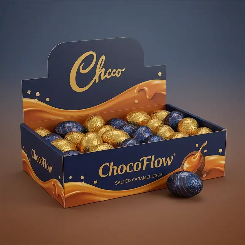 Custom Caramel Packaging Boxes