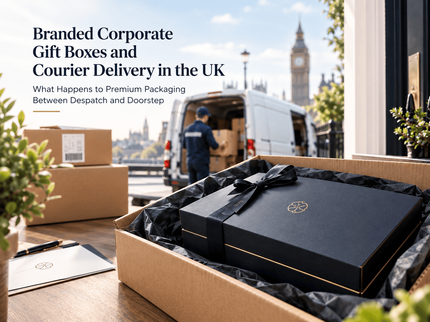 Branded Corporate Gift Boxes and Courier Delivery in the UK: What Happens to Premium Packaging Between Despatch and Doorstep