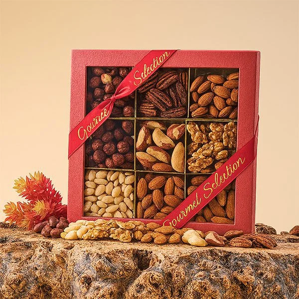 Custom Edible Nuts and Seeds Boxes