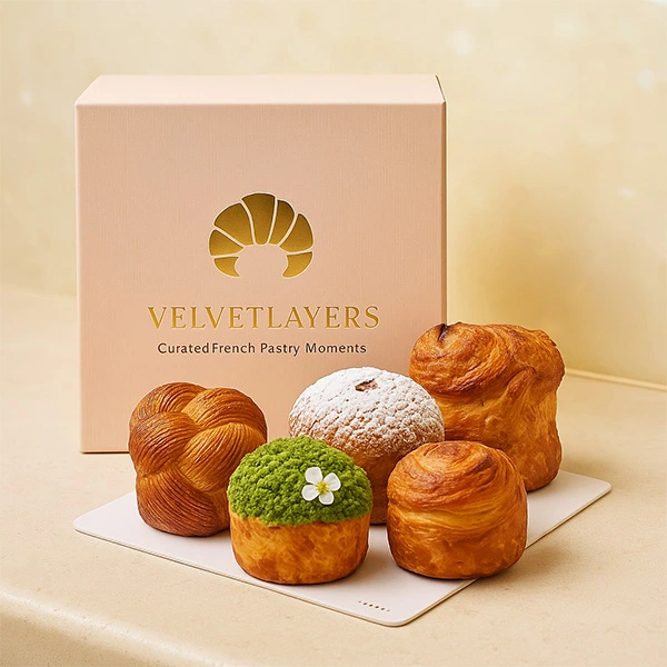 Custom Viennoiserie Boxes