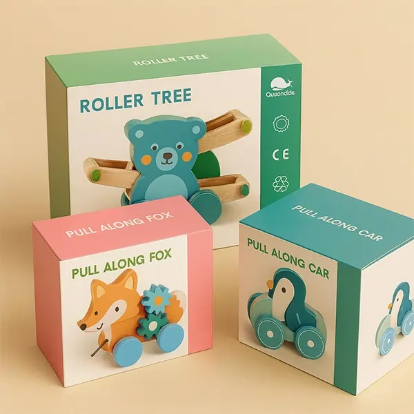Wooden Blocks Toy Packaging