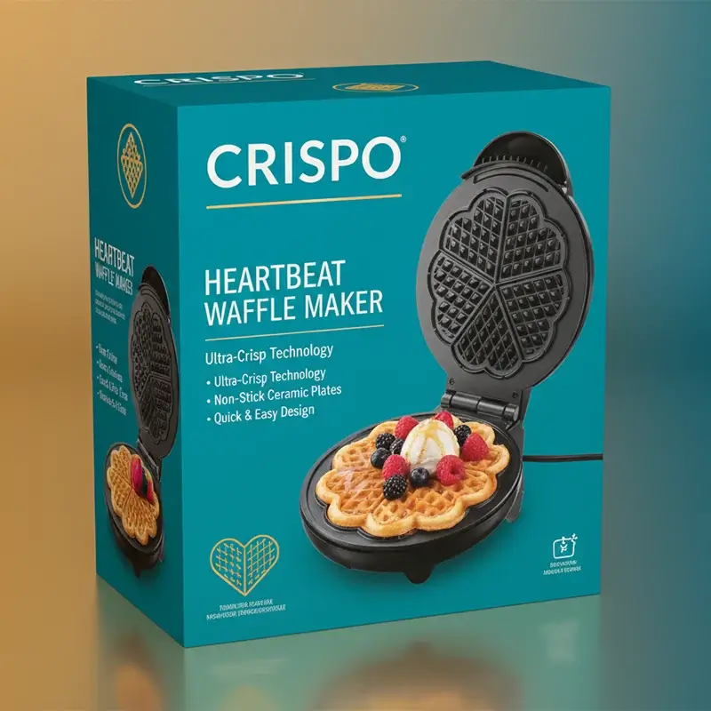 Custom Waffle Iron Packaging Boxes