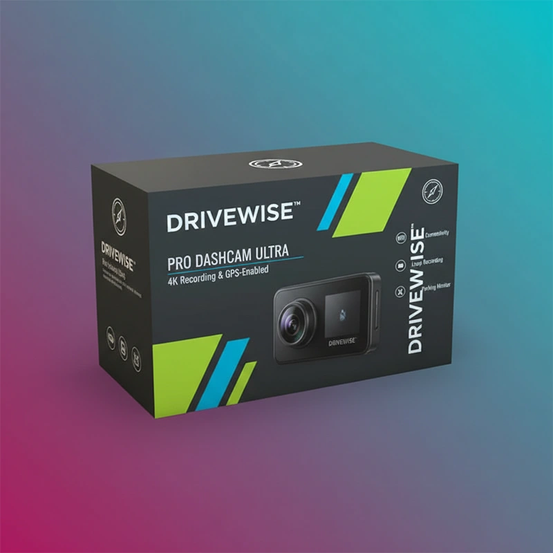 Custom Car Camera Packaging Boxes