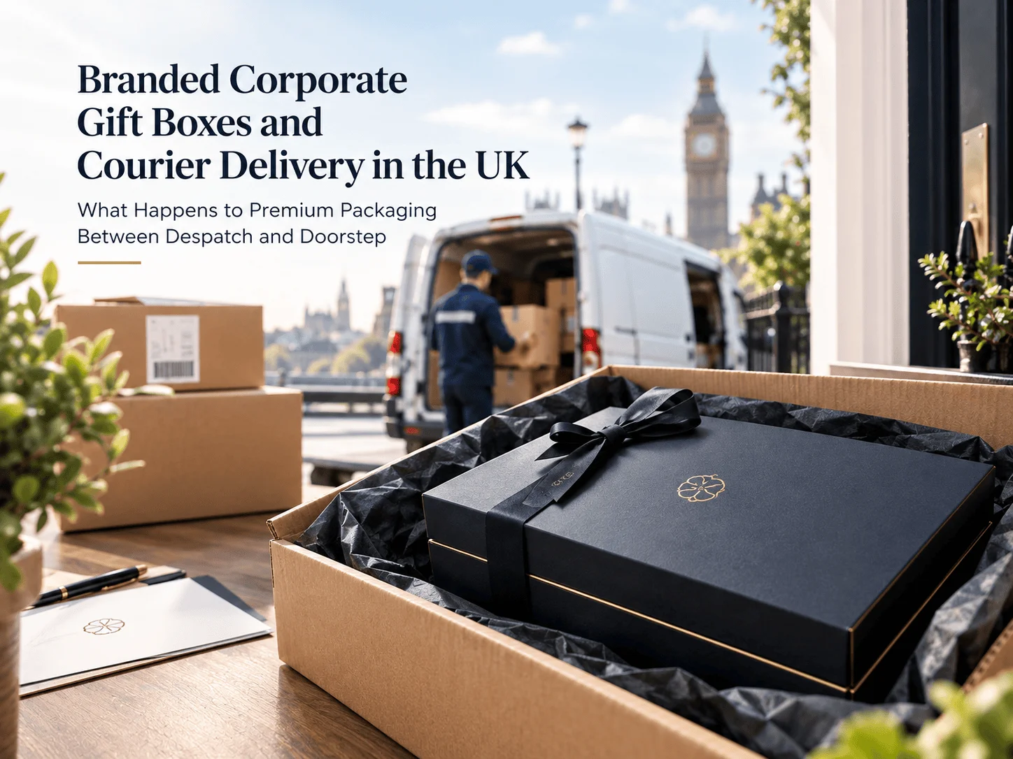 Branded Corporate Gift Boxes and Courier Delivery in the UK: What Happens to Premium Packaging Between Despatch and Doorstep