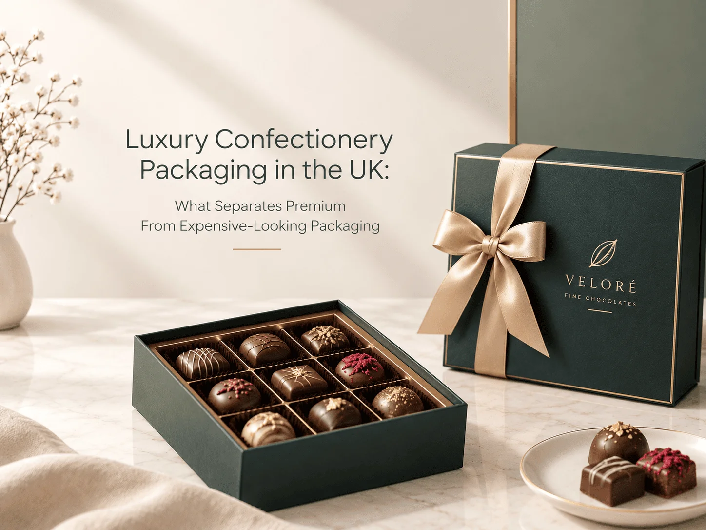Luxury Confectionery Packaging in the UK: What Separates Premium Presentation From Expensive-Looking Packaging