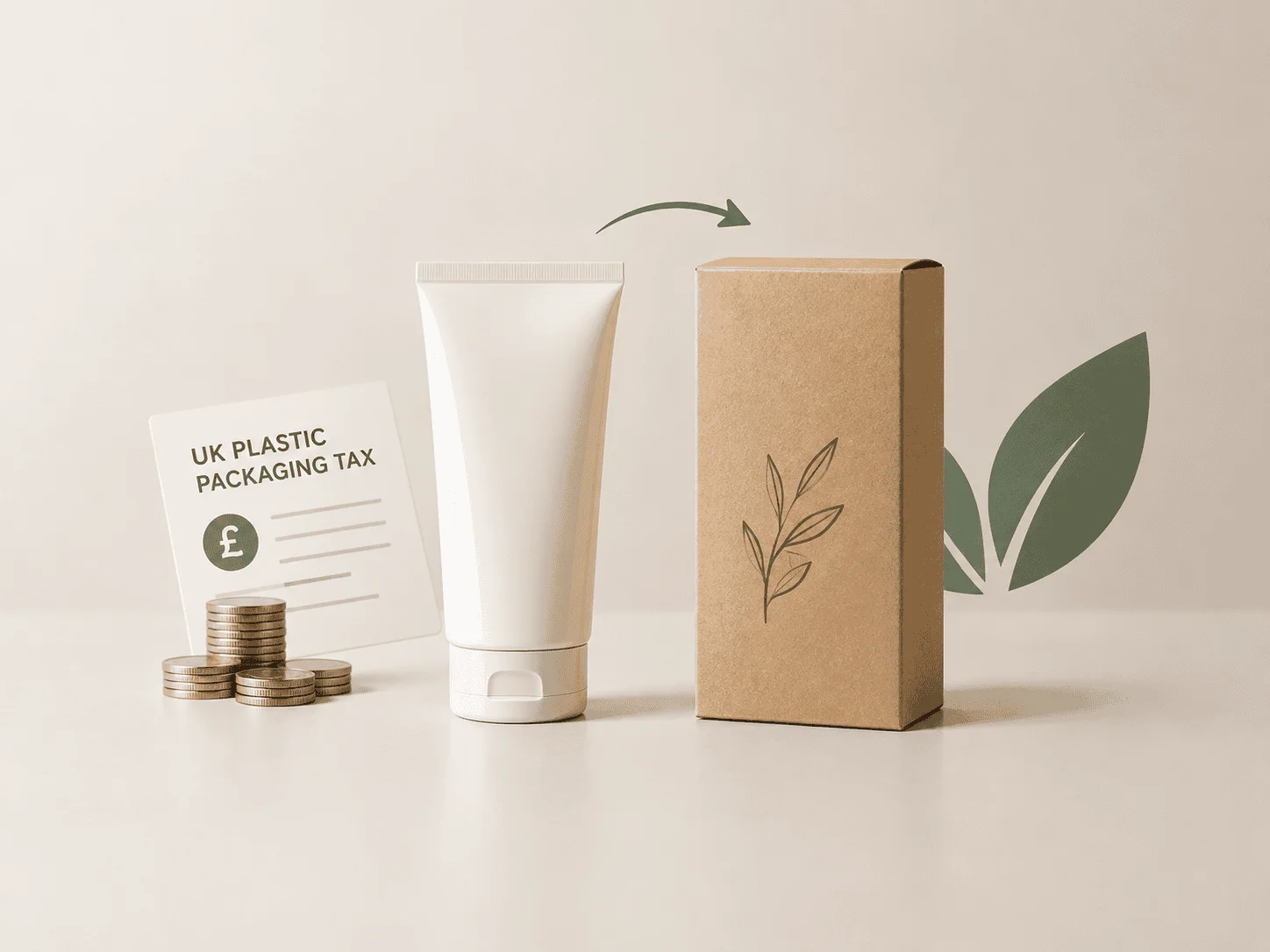 Cardboard Cosmetic Packaging and UK Plastic Packaging Tax: What Beauty Brands Need to Know Before Switching From Plastic to Board